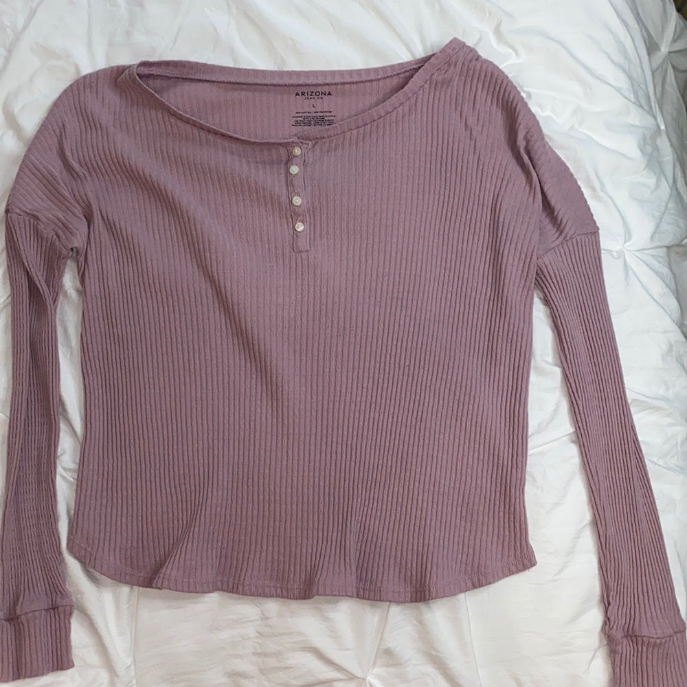 Arizona L kids lavendar shirt